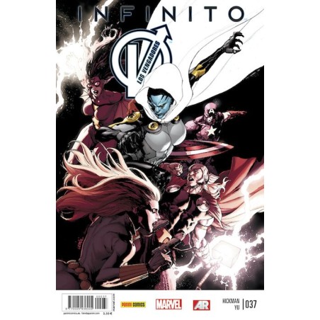 LOS VENGADORES VOL.4 Nº 37 ED.PANINI