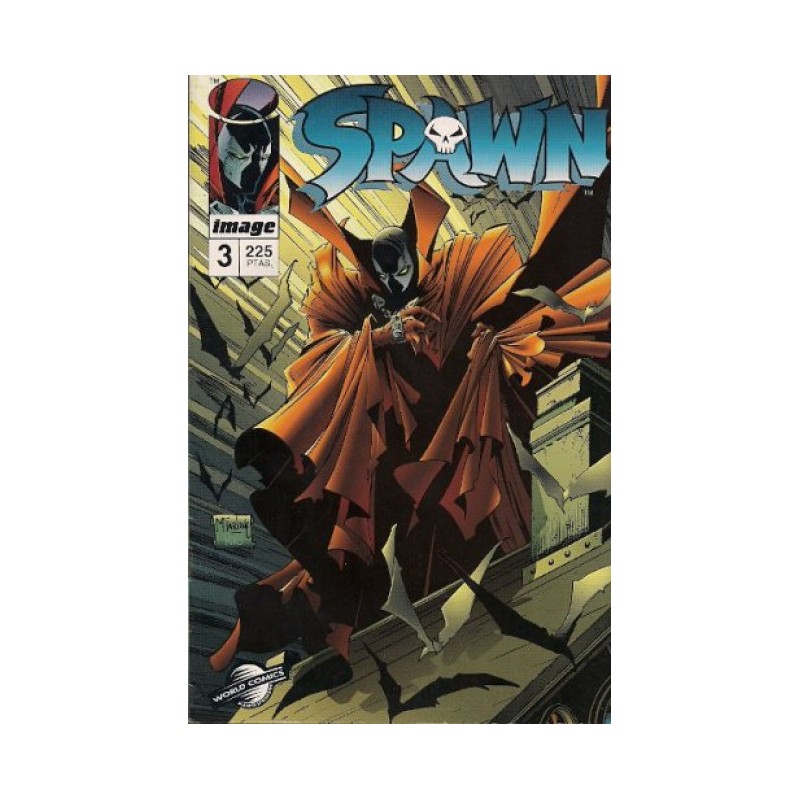SPAWN VOL.1 Nº 3 ED.WORLD COMICS COMIC-BOOKS