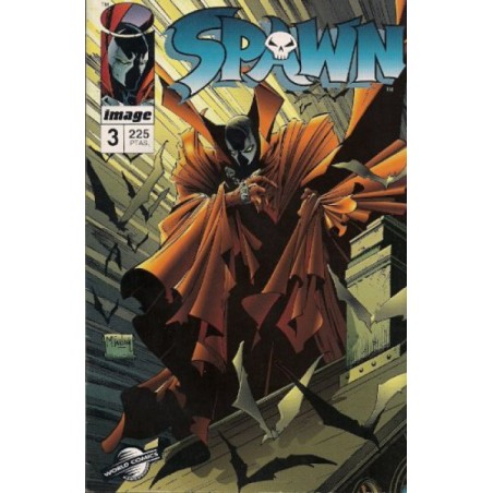 SPAWN VOL.1 Nº 3 ED.WORLD COMICS COMIC-BOOKS