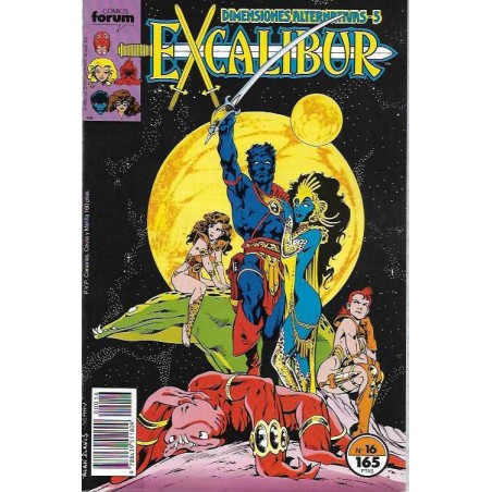 EXCALIBUR VOL.1 Nº 1 AL 16 ED.FORUM POR CHRIS CLAREMONT Y DAVIS