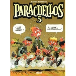 PARACUELLOS ALBUMES 1 AL 6 ,COL.PAPEL VIVO Nº 7 ,25 Y 26 MAS PARACUELLOS 3 AL 6 ED.GLENAT POR CARLOS GIMENEZ