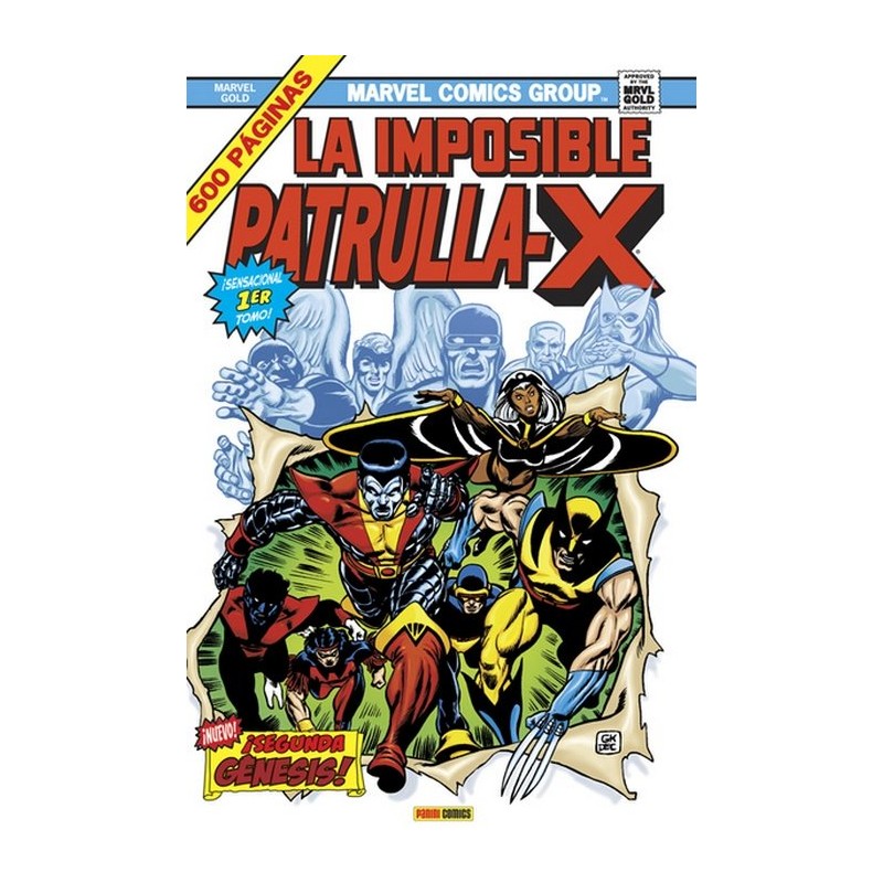 MARVEL OMNIGOLD LA IMPOSIBLE PATRULLA-X VOL.1 Y 2 : SEGUNDA GENESIS Y DIAS DEL FUTURO PASADO , MARVEL GOLD CARTONE