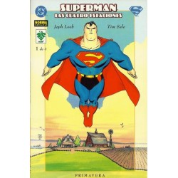 SUPERMAN LAS CUATRO ESTACIONES COL.COMPLETA , 4 PRESTIGIOS