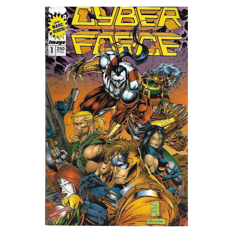 CYBER FORCE VOL.1 Nº 1 ED.WORLD COMICS