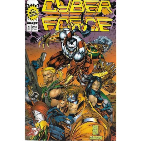 CYBER FORCE VOL.1 Nº 1 ED.WORLD COMICS