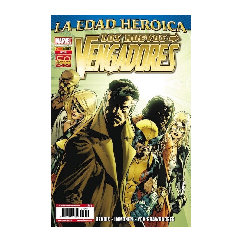 LOS NUEVOS VENGADORES VOL.2 Nº 1 AL 6 LA EDAD HEROICA ED.PANINI