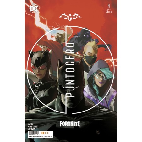 BATMAN FORTNITE Nº 1 DE 6 PUNTO CERO ED.ECC