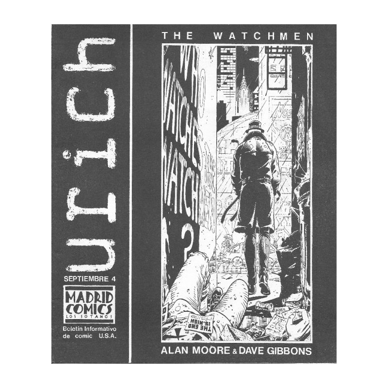URICH Nº 2 AL 4 , BOLETIN INFORMATIVO DE COMIC USA