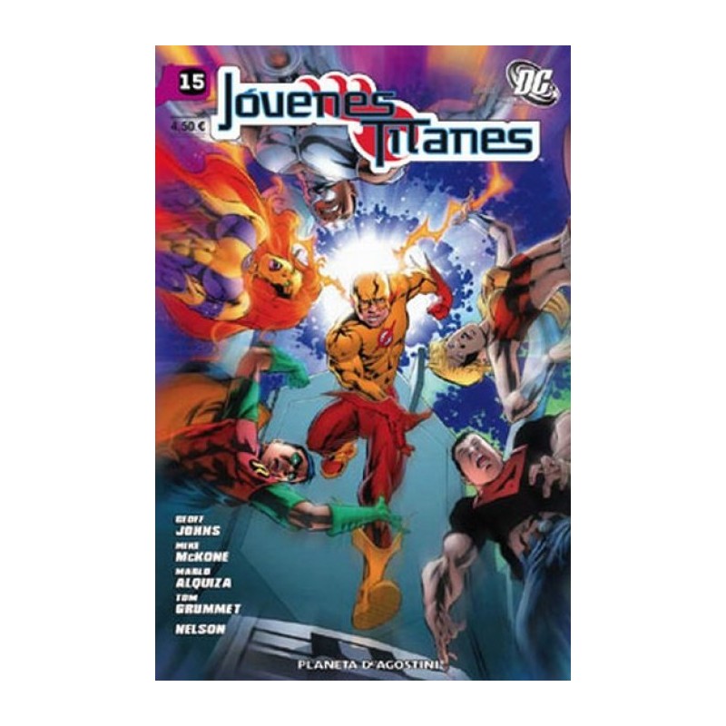 JOVENES TITANES VOL.1 Nº 2,3,5,8,9,11 A13,15 A 17 MAS ESPECIAL LEGION DE SUPERHEROES