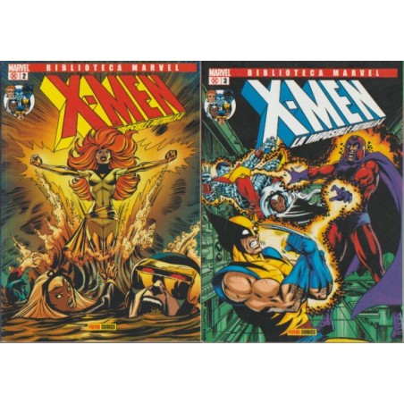 X-menº 1 al 28 BIBLIOTECA MARVEL , COLECCION COMPLETA