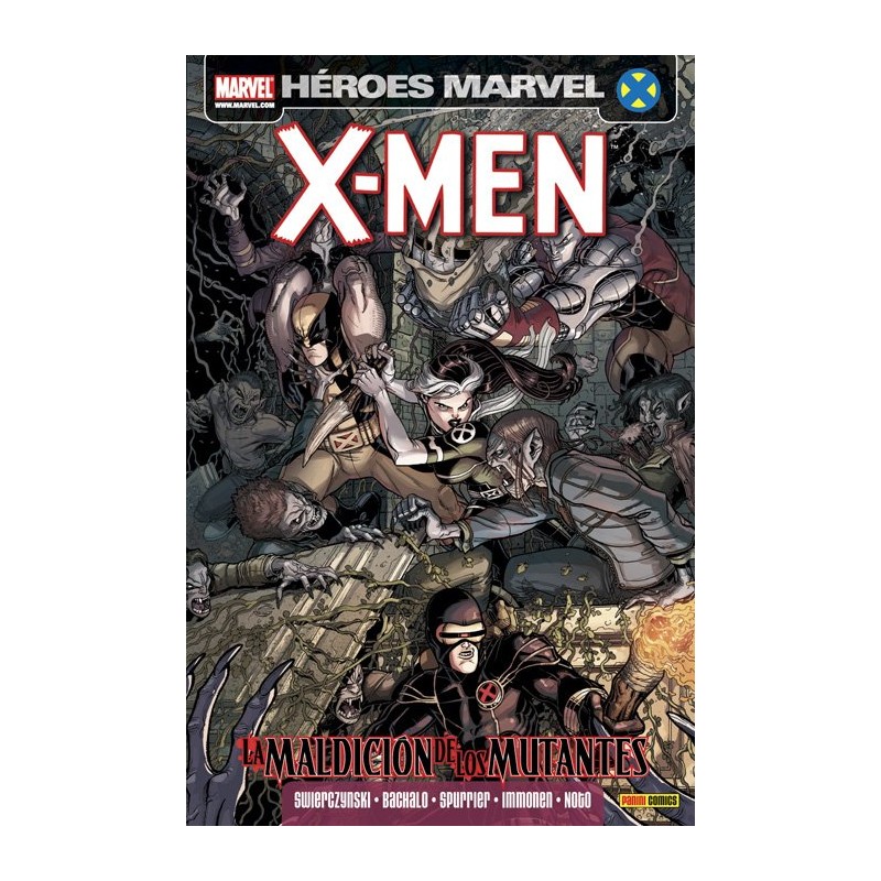 HEROES MARVEL X-MEN LA MALDICION DE LOS MUTANTES