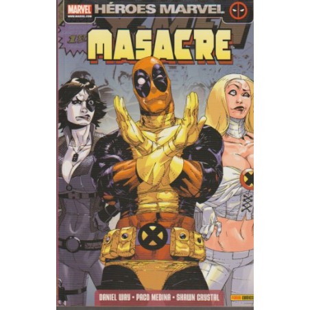 HEROES MARVEL MASACRE Nº 4 OLEADA DE MUTILACION