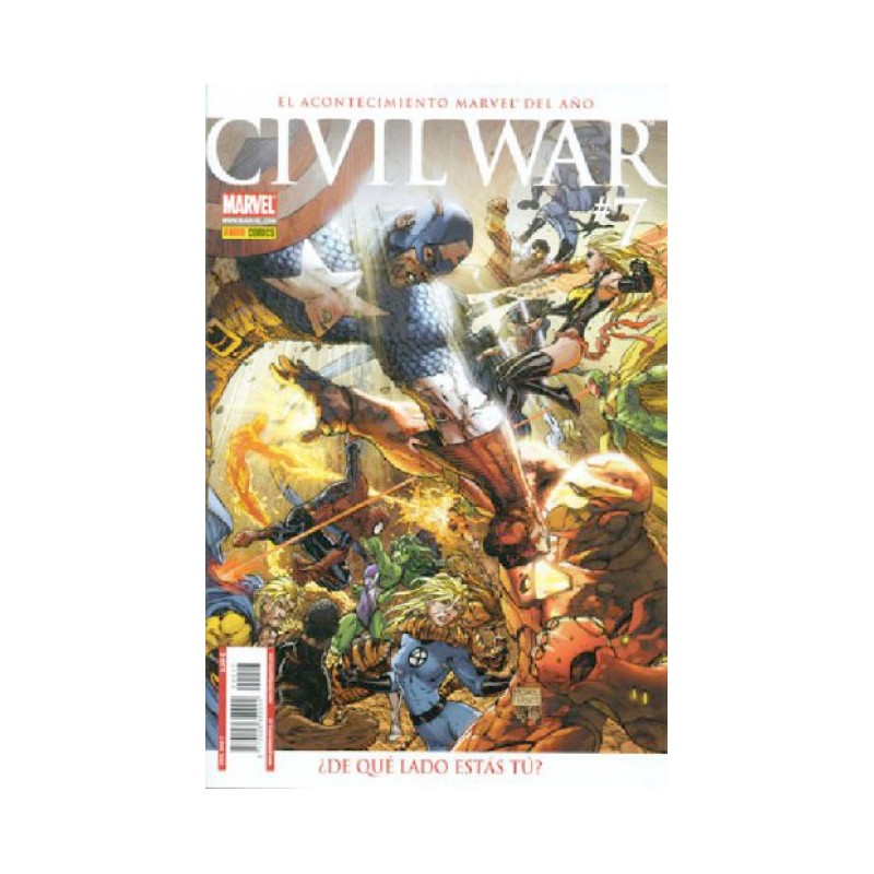 CIVIL WAR Nº 1 AL 7 COL.COMPLETA