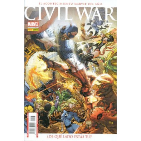 CIVIL WAR Nº 1 AL 7 COL.COMPLETA