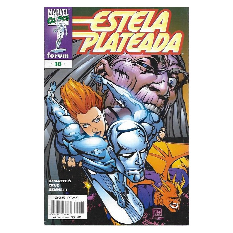ESTELA PLATEADA VOL.3 Nº 1 AL 18 ED.FORUM POR J.M.DEMATTEIS Y RON GARNEY