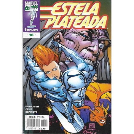 ESTELA PLATEADA VOL.3 Nº 1 AL 18 ED.FORUM POR J.M.DEMATTEIS Y RON GARNEY