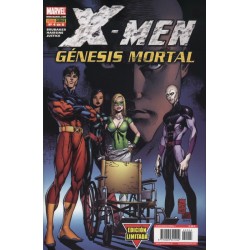 X-MEN GENESIS MORTAL , COL.COMPLETA 7 COMIC-BOOKS POR ED BRUBAKER
