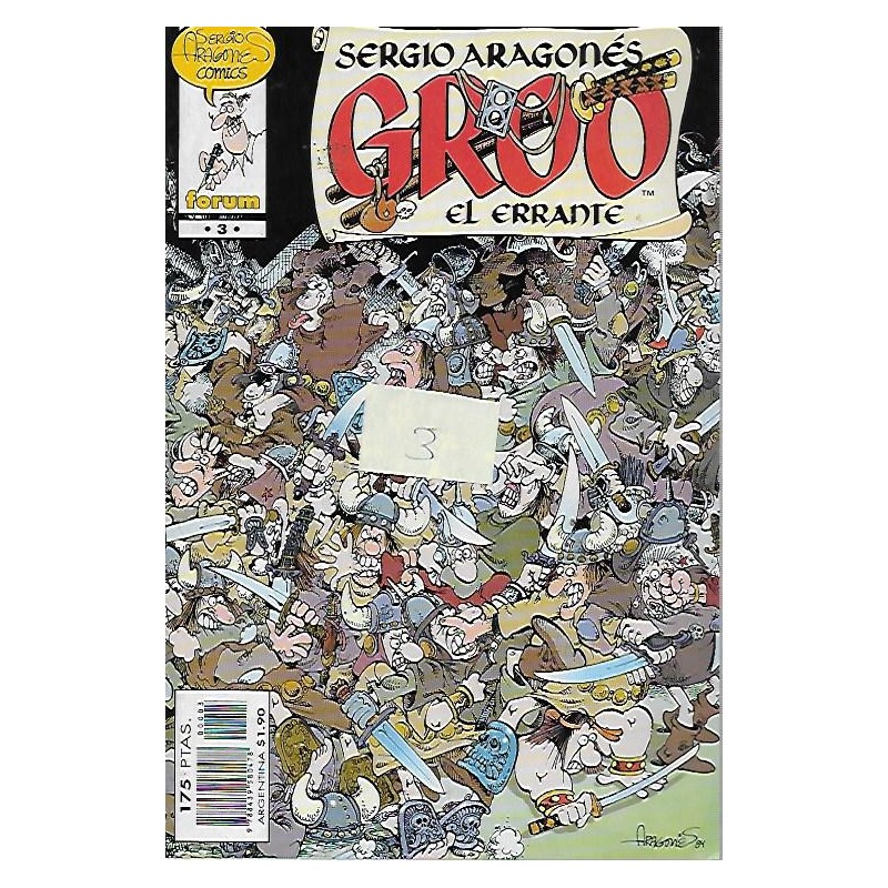 GROO EL ERRANTE Nº 3 BLANCO Y NEGRO