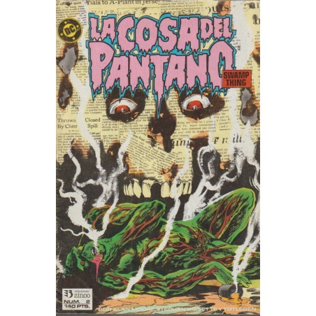 LA COSA DEL PANTANO Nº 2 AMERICAN GOTHIC POR ALAN MOORE