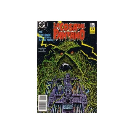 LA COSA DEL PANTANO Nº 3 DE 12 MAXISERIE DE 12 NUMERIOS POR ALAN MOORE ED.ZINCO