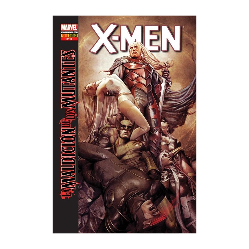 X-MEN VOL.4 Nº 3 LA MALDICION DE LOS MUTANTES ED.PANINI