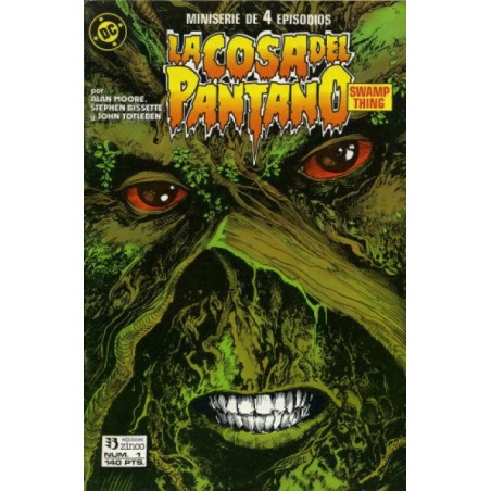 LA COSA DEL PANTANO Nº 1 DE 4  , MINI SERIE DE 4 NUMEROS POR ALAN MOORE