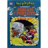 LOS PITUFOS PRESENTAN JOHAN Y PIRLUIT , 6 ALBUMES : LA FLAUTA DE LOS PITUFOS ,EL SORTILEGIO DE MALASOMBRA,EL PAIS MALDITO , EL ANILLO DE LOS CASTELLAC , LA VERDADERA HISTORIA DEL PEQUEÑO PIRLUIT Y LA PIEDRA DE LUNA