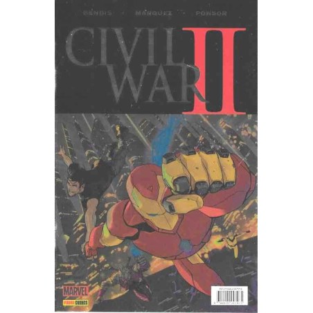 CIVIL WAR II Nº 2 ED.PANINI