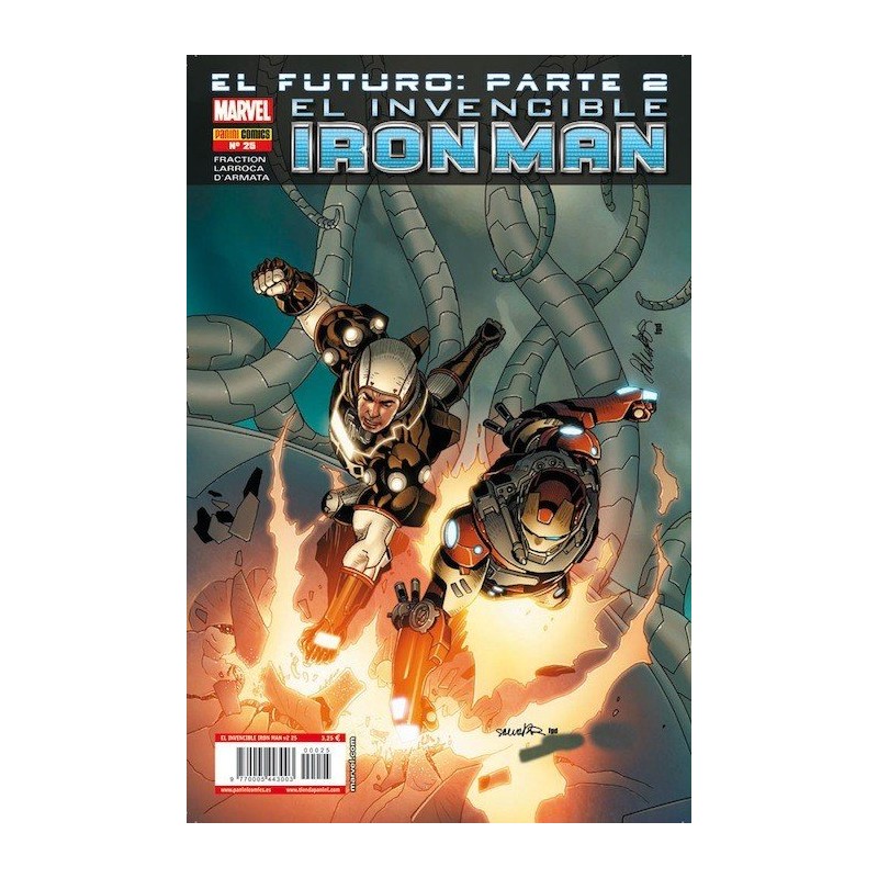 EL INVENCIBLE IRON MAN VOL.2 Nº 25 EL FUTURO PARTE 2 ED.PANINI