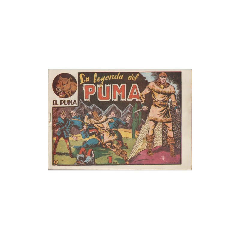 EL PUMA 1ª SERIE COL.COMPLETA 60 TEBEOS , EDICION ORIGINAL, EXCELENTE  ESTADO DE CONSERVACION, EDITORIAL MARCO