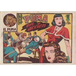 EL PUMA 1ª SERIE COL.COMPLETA 60 TEBEOS , EDICION ORIGINAL, EXCELENTE  ESTADO DE CONSERVACION, EDITORIAL MARCO