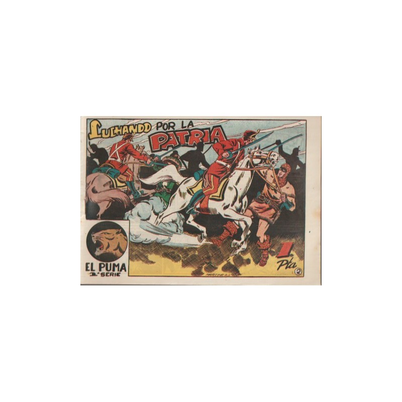 EL PUMA 2ª SERIE Nº 1 AL 43 MAS 56 Y 57 DE 60, EDICION ORIGINAL EDITORIAL MARCO , ESTADO DE CONSERVACION EXCELENTE