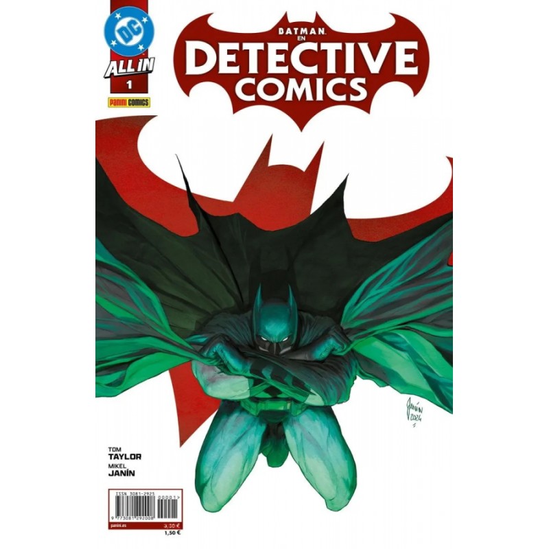 BATMAN IN DETECTIVE COMICS Nº 1 AL 7 POR TOM TAYLOR
