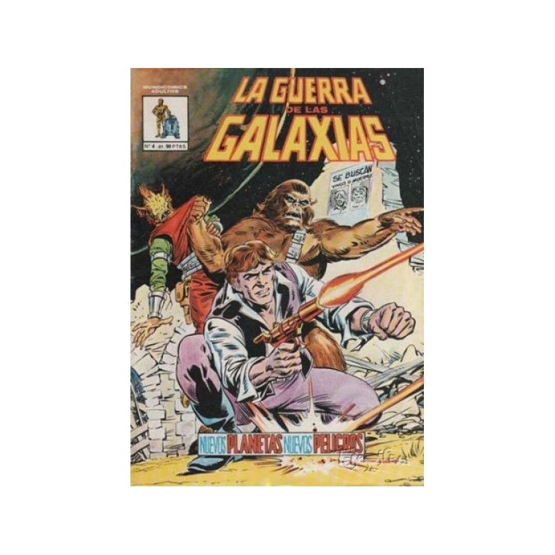 LA GUERRA DE LAS GALAXIAS Nº 4 ED.VERTICE : NUEVOS PLANETAS , NUEVOS PELIGROS