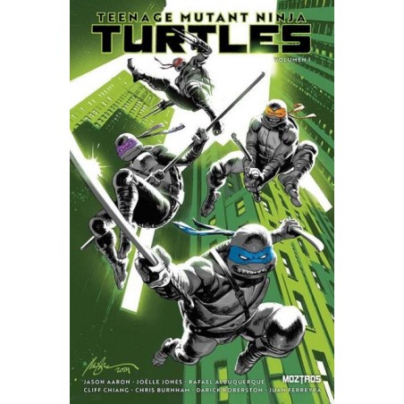 TEENAGE MUTANT NINJA TURTLES VOLUMEN 1 POR JASON AARON Y OTROS