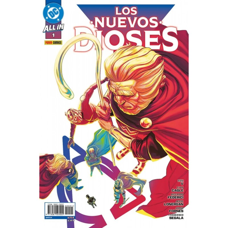 LOS NUEVOS DIOSES VOL.1 ED.PANINI