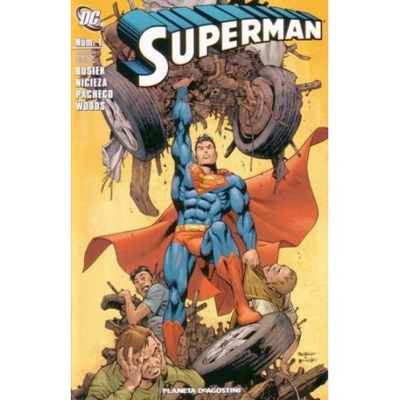 SUPERMAN VOL.2 Nº 1 AL 4 ED.PLANETA