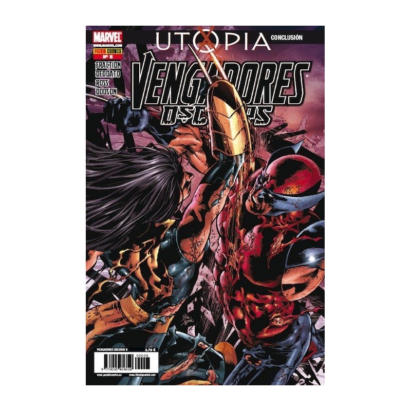 VENGADORES OSCUROS Nº 7 Y 8 DE 16 SAGA UTOPIA CAPITULO 2º Y CONCLUSION