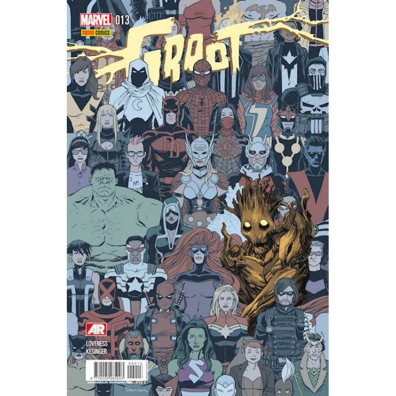 GROOT Nº 1 AL 4 ( MAPACHE COHETE Y GROOT Nº 12 AL 15 )