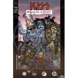 KISS PSYCHO CIRCUS COLECCION COMPLETA , 17 COMIC-BOOKS