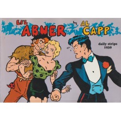 LI`L ABNER , DAILY STRIPS AÑOS 1934 A 1941 , 9 TOMOS APAISADOS , RUSTICA , ITALIANO