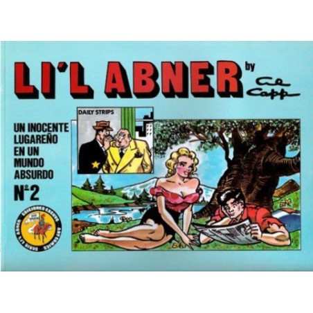 LI`L ABNER , COMPLETA 1 AL 6, DAILY STRIPS POR AL CAPP ,  APAISADOS , RUSTICA ,