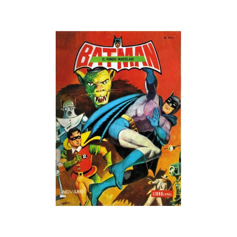BATMAN LIBRO COMIC Nº 12 EDITORIAL NOVARO