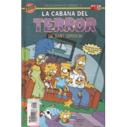 LA CABAÑA DEL TERROR DE BART SIMPSON , COL.COMPLETA 5 COMIC-BOOKS