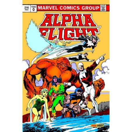 ALPHA FLIGHT BIBLIOTECA MARVEL VOL.0 Y 1 ED.PANINI POR JOHN BYRNE