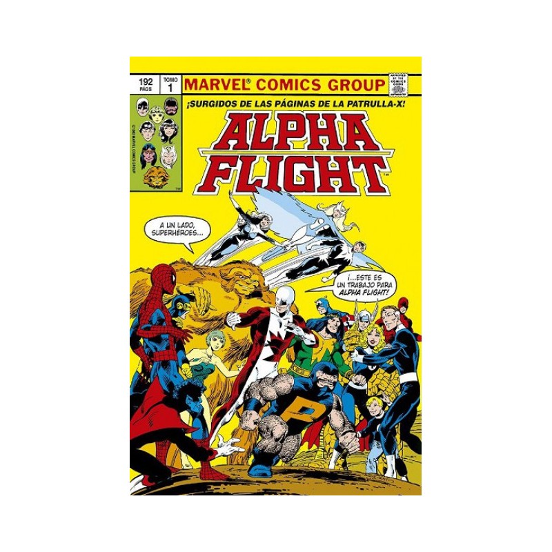 ALPHA FLIGHT BIBLIOTECA MARVEL VOL.0 Y 1 ED.PANINI POR JOHN BYRNE