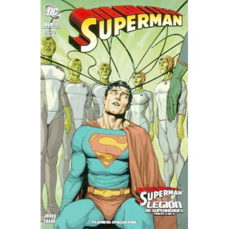 SUPERMAN VOL.2 Nº 16 AL 18 SUPERMAN Y LA LEGION DE SUPERHEROES ED.PLANETA