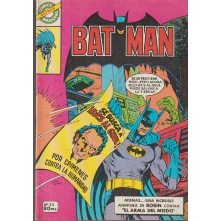 BATMAN Nº 22 ED.BRUGUERA