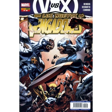 LOS NUEVOS VENGADORES VOL.2 Nº 20 AL 25 LOS VENGADORES VS LA PATRULLA X POR BENDIS