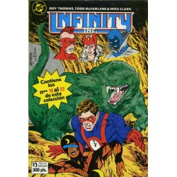 INFINITY INC COL.COMPLETA 22 COMICS EN 5 RETAPADOS ED.ZINCO